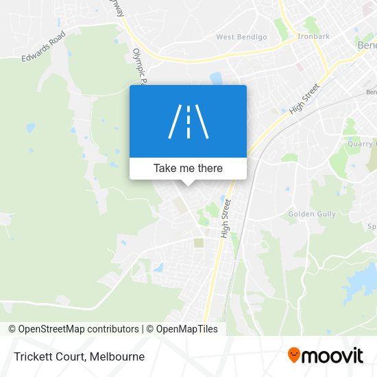 Trickett Court map