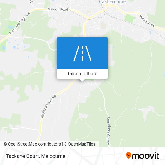 Tackane Court map