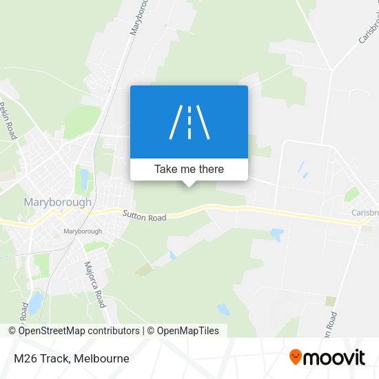 M26 Track map