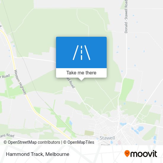 Hammond Track map