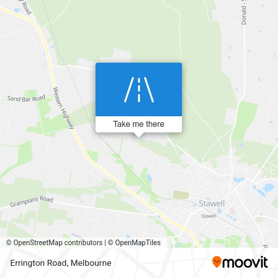 Errington Road map