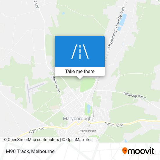 M90 Track map