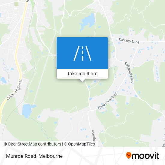 Munroe Road map