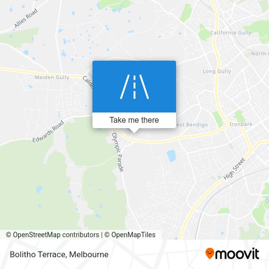 Bolitho Terrace map