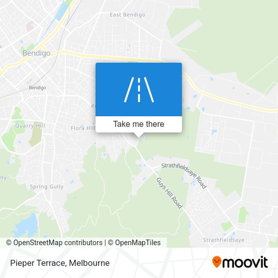 Pieper Terrace map