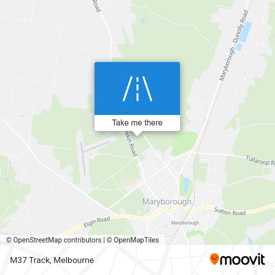 M37 Track map