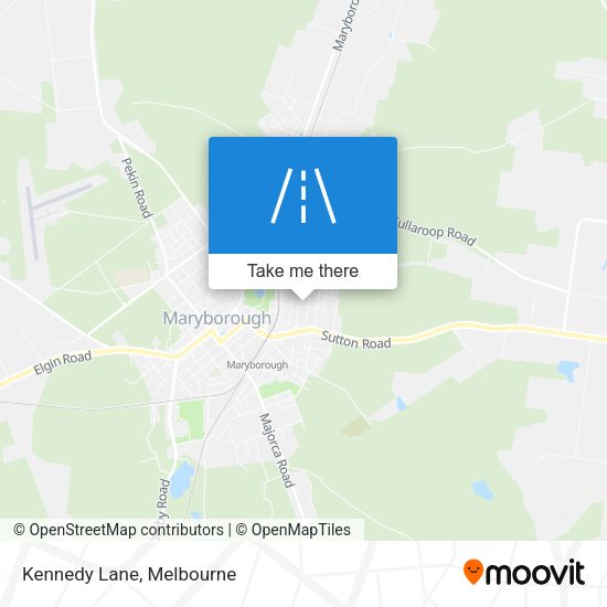 Kennedy Lane map