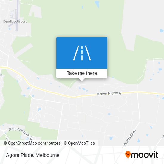 Agora Place map