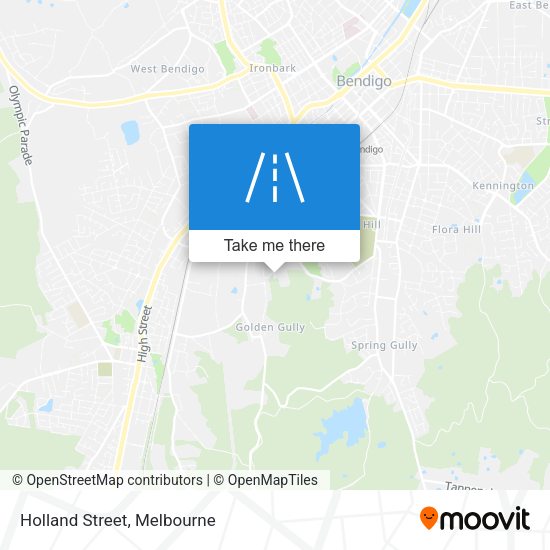 Holland Street map