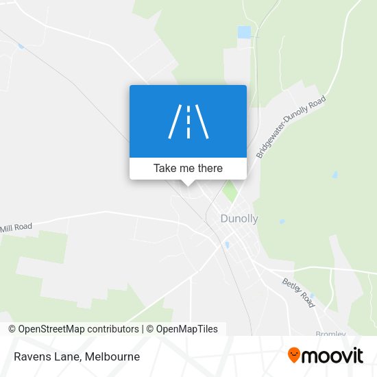 Ravens Lane map