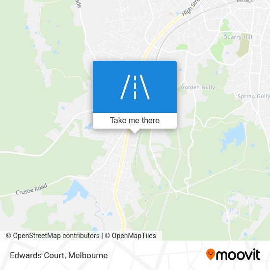 Edwards Court map