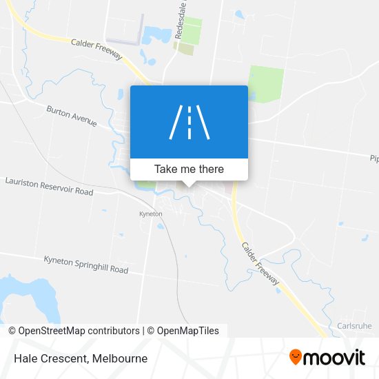 Hale Crescent map