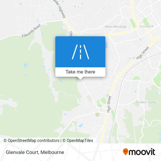 Glenvale Court map