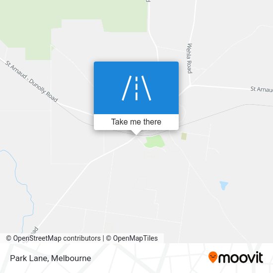 Park Lane map