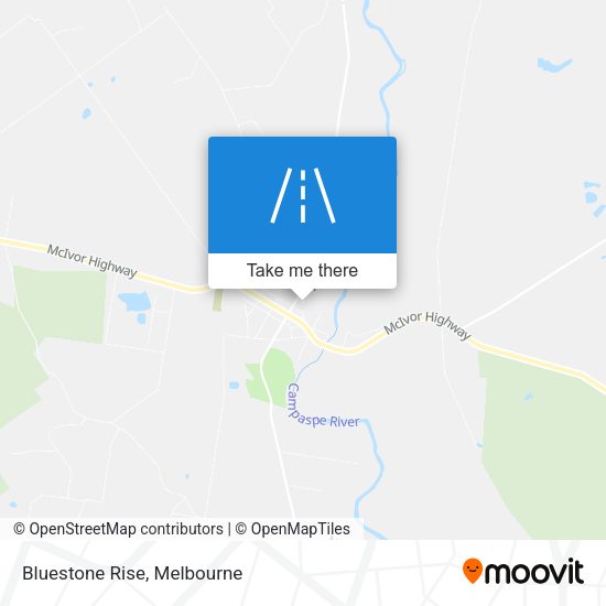 Bluestone Rise map