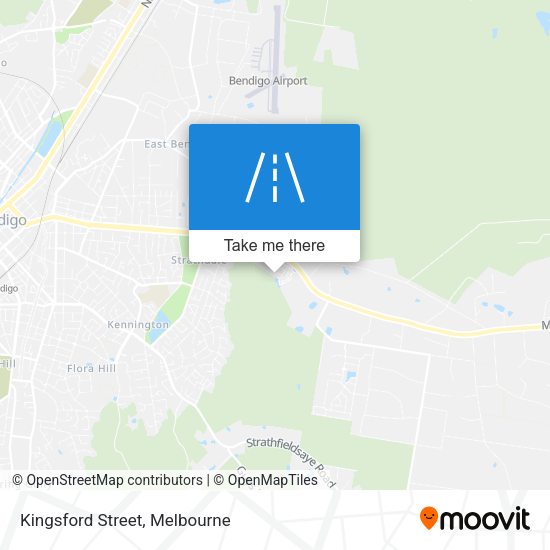 Kingsford Street map