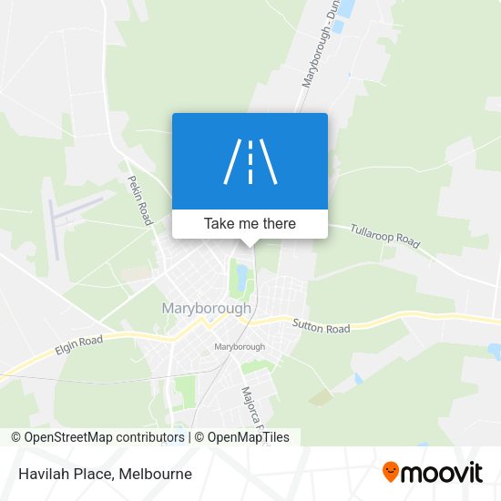 Havilah Place map