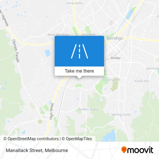 Manallack Street map