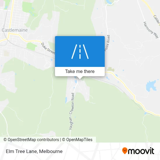Mapa Elm Tree Lane