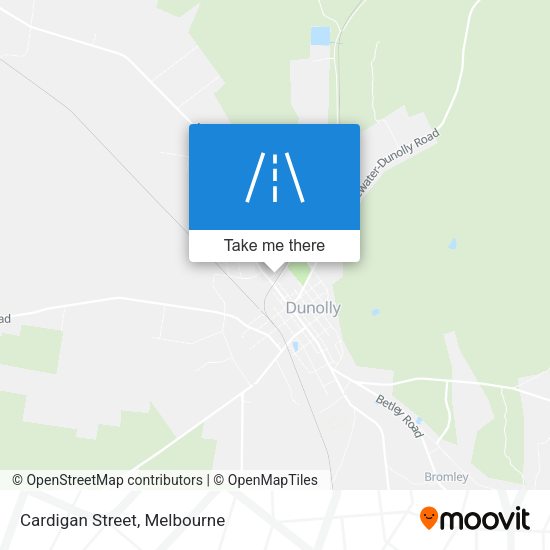 Cardigan Street map