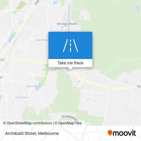 Archibald Street map
