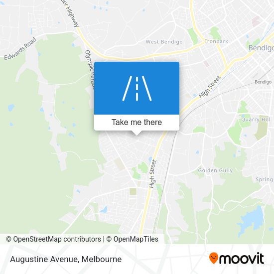 Augustine Avenue map