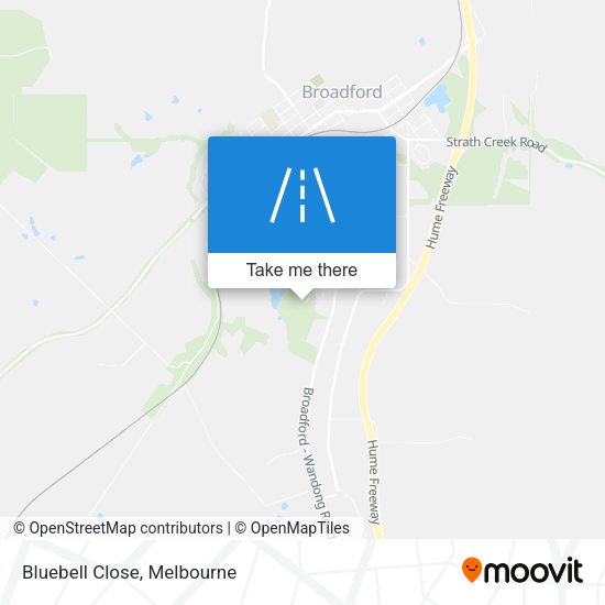 Bluebell Close map