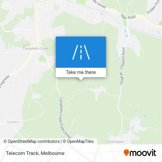 Telecom Track map