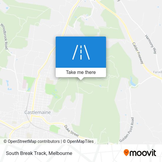 South Break Track map
