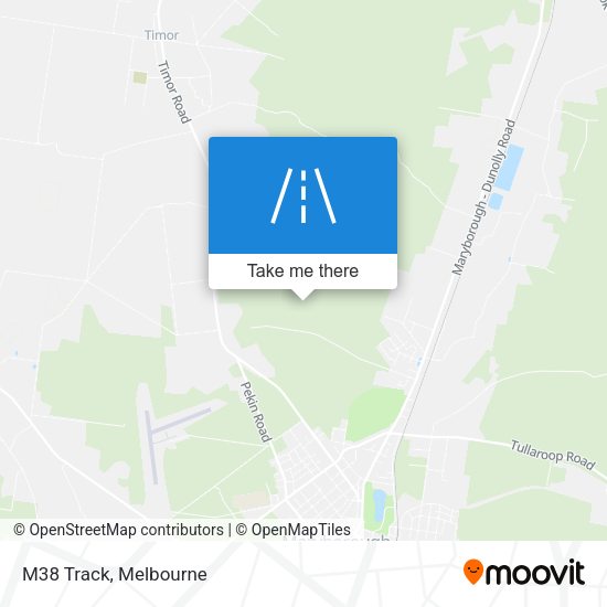 M38 Track map