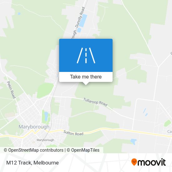M12 Track map