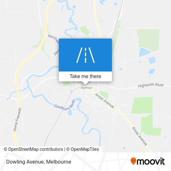 Dowling Avenue map