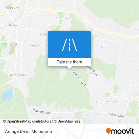 Arunga Drive map