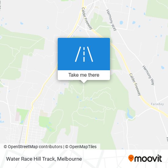 Water Race Hill Track map