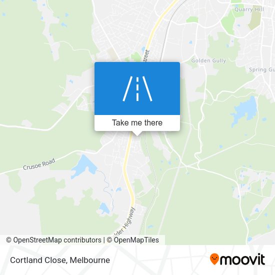 Cortland Close map