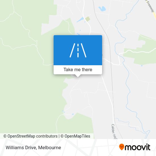Williams Drive map