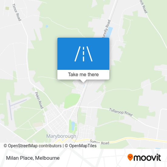 Milan Place map