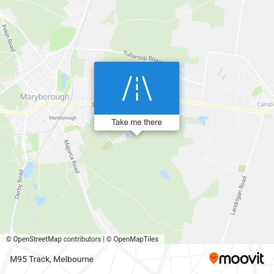 M95 Track map