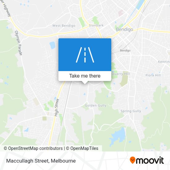 Maccullagh Street map