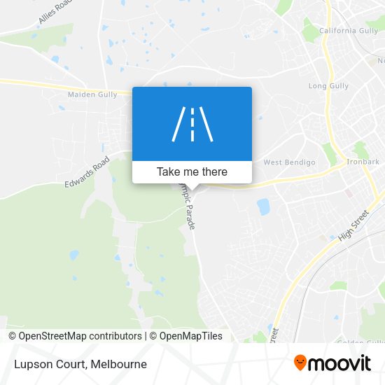 Lupson Court map