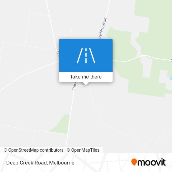 Deep Creek Road map