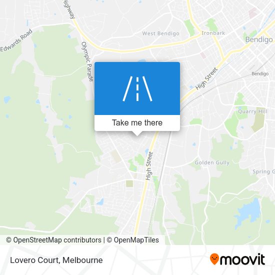 Lovero Court map