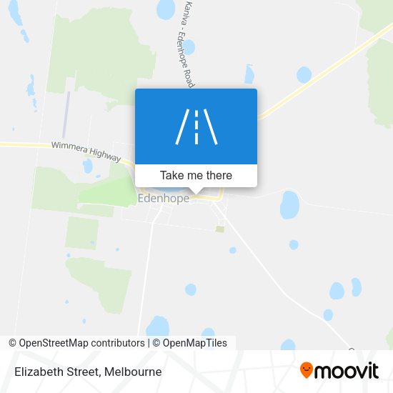 Elizabeth Street map