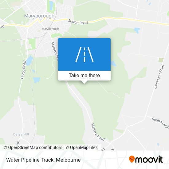 Water Pipeline Track map
