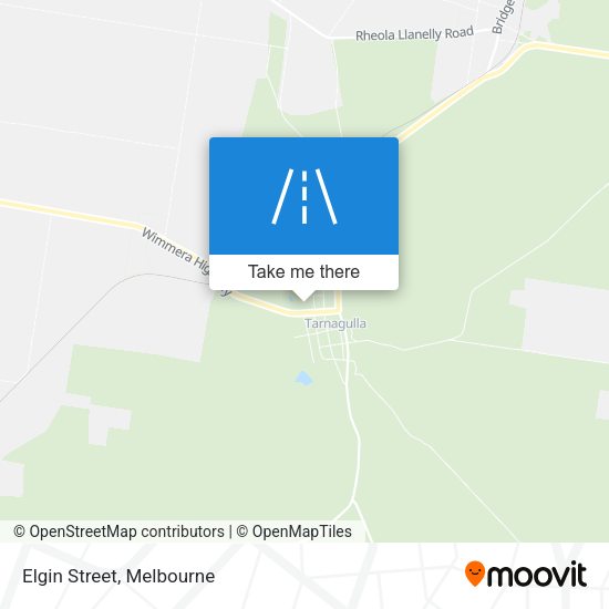 Elgin Street map