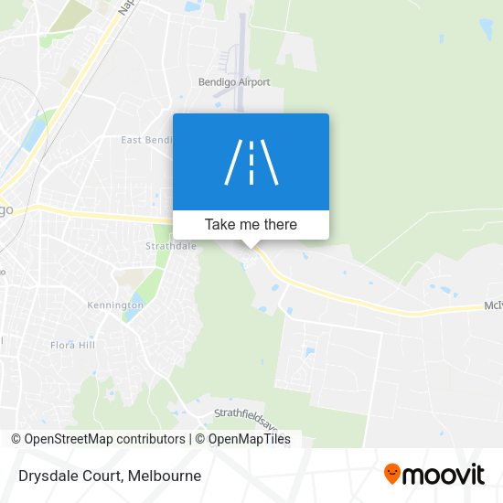Drysdale Court map
