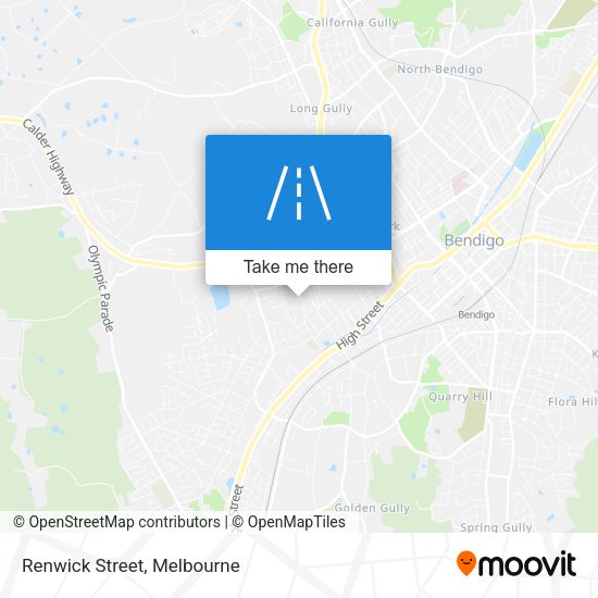 Renwick Street map