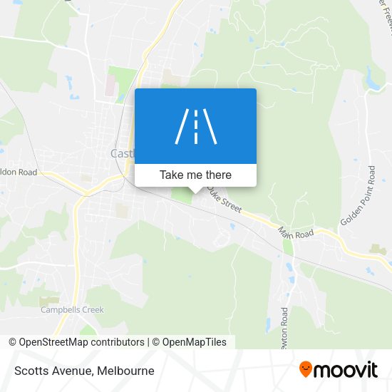 Scotts Avenue map