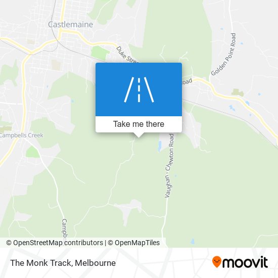 The Monk Track map