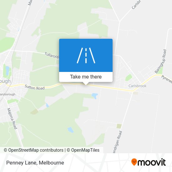 Penney Lane map